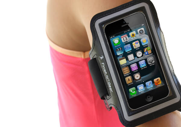 stimuleren Productiviteit Romantiek iPhone 5 armband for running | Finish It! Gear